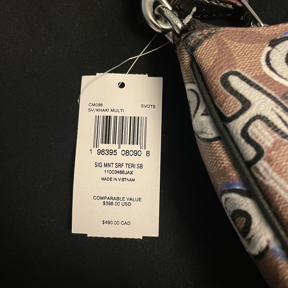 Coach X Mint + Serf Teri Shoulder Bag In Signature Canvas - Picture 3 of 6